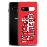 Carcasa WASD Gamers para Samsung - Roja
